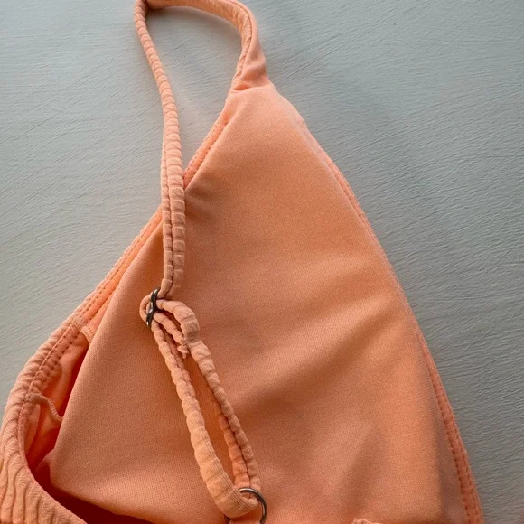 Billabong Peach Ribbed Swimwear - Picture 8 of 10